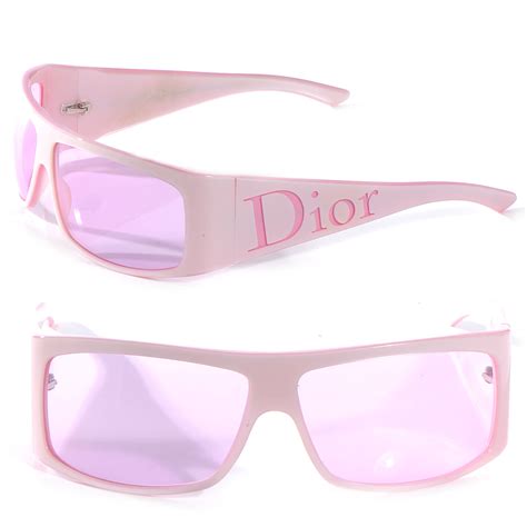 pink Dior sunglasses vintage